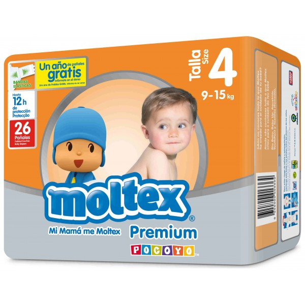 Indulgente cebolla Comerciante Pañales Moltex Premium T4 Moltex : Opiniones