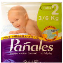 Pañales Talla 2