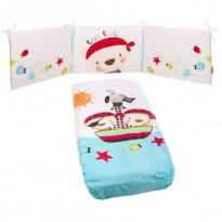 Edredón + chichonera cuna 