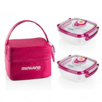 Bolsa isotérmica con dos herméticos