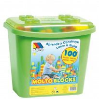 Caja de Construcción de 100 Piezas