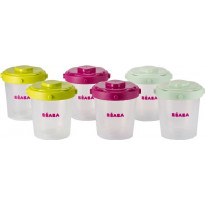 Conjunto de 6 envases para alimentos