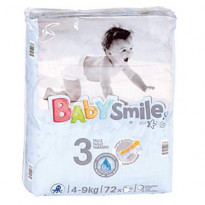 Pañales 4- 9 kgs talla 3 