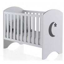 Cuna colecho Duna Luna con barandilla 
