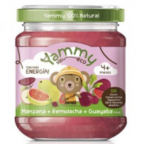 Potito Superalimentos sabor manzana, remolacha y guayaba rosa