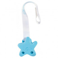 Clip Sujeta Chupetes Estrella Velcro