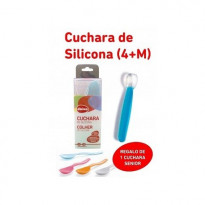 Cuchara de silicona + senior 