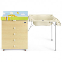 Bañera Telaio para Cambiador Asia