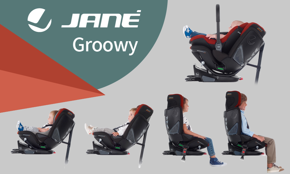 Silla de coche Groowy + Nest i-size Jané