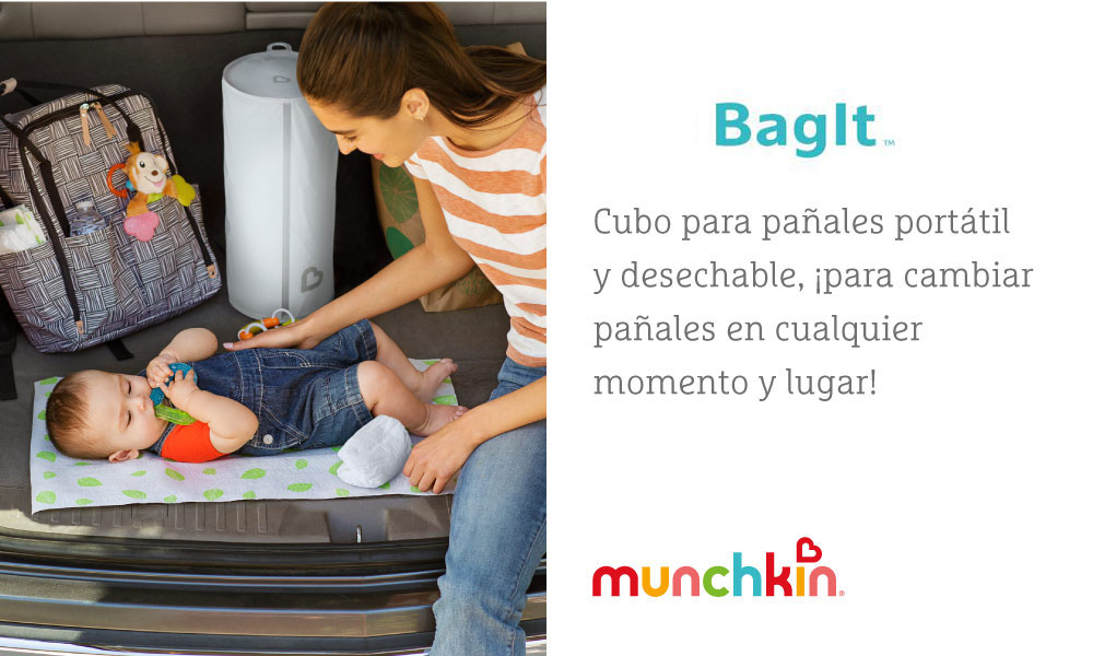contenedor de panales bagit munchkin